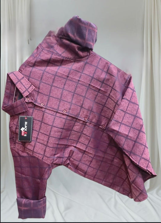 Casual Check Shirt BX-404