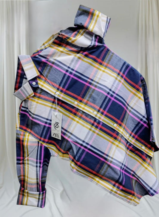 Casual Check Shirt BX-304